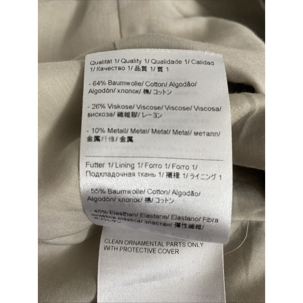 Escada Jacket Blazer Multi Color Two Button Abstr… - image 8